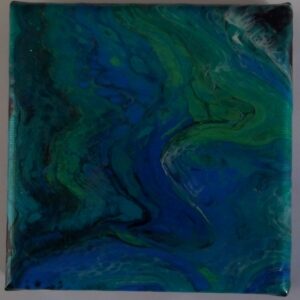 Green Blue Wave 4x4